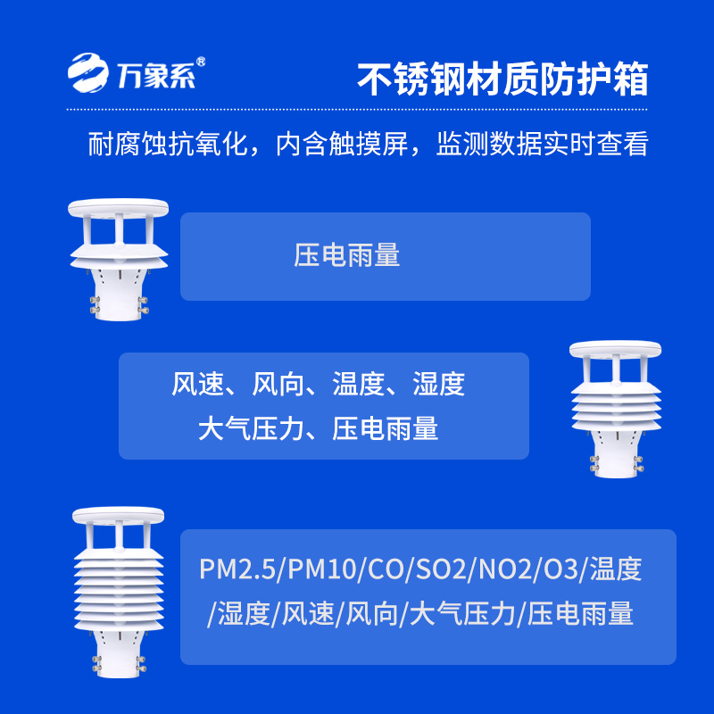 壓電式雨量監測站